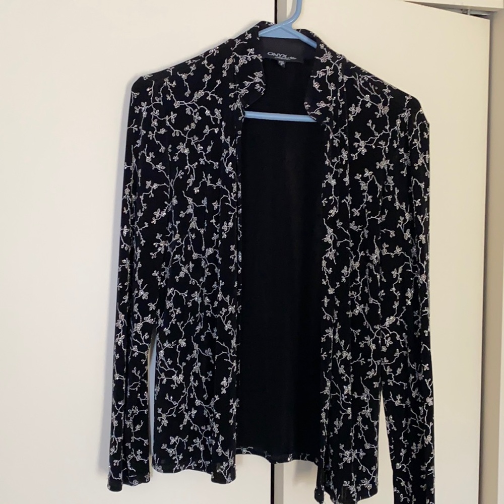 Sparkly black jacket
